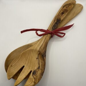 Olivenholz Salatbesteck